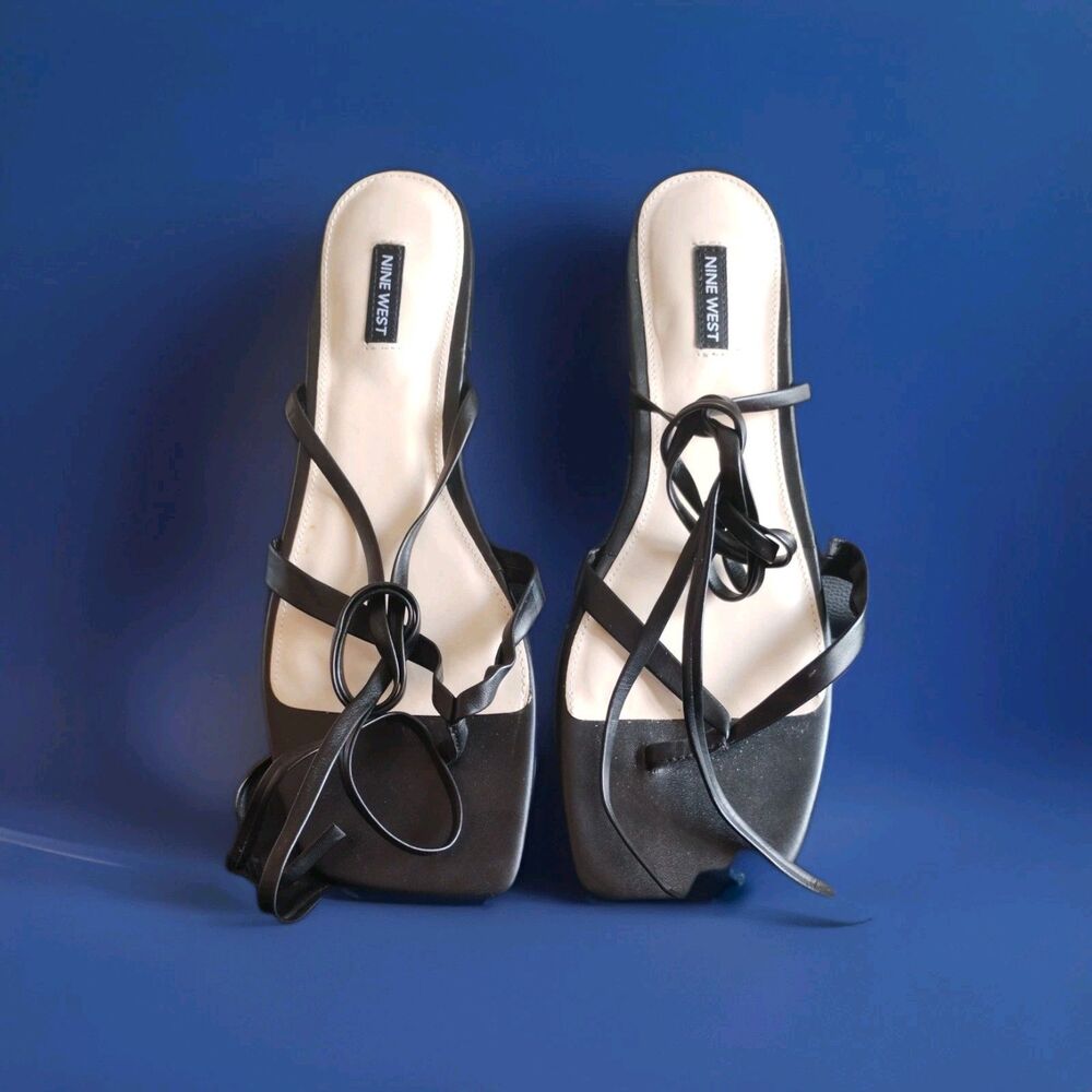 Nine West Ankle Wrap Sandals